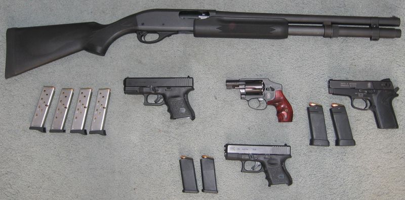 Black 38 Revolver