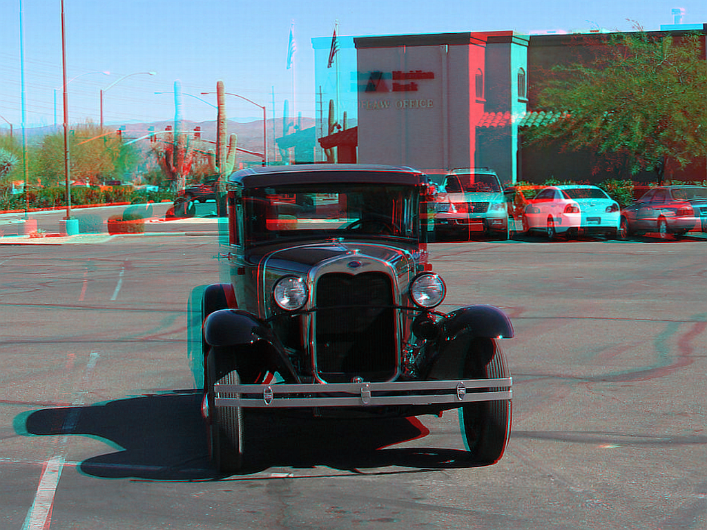 Classic Model A Ford in 3D