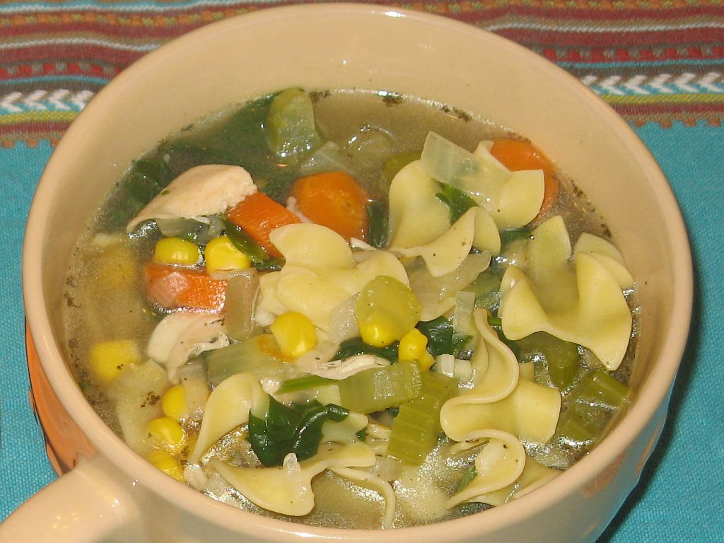 Homemade Chicken Noodle Soup