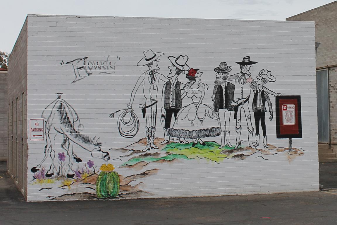 Wickenburg Wall Caricatures