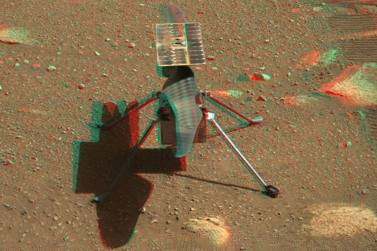 Mars Ingenuity Helicopter in 3D